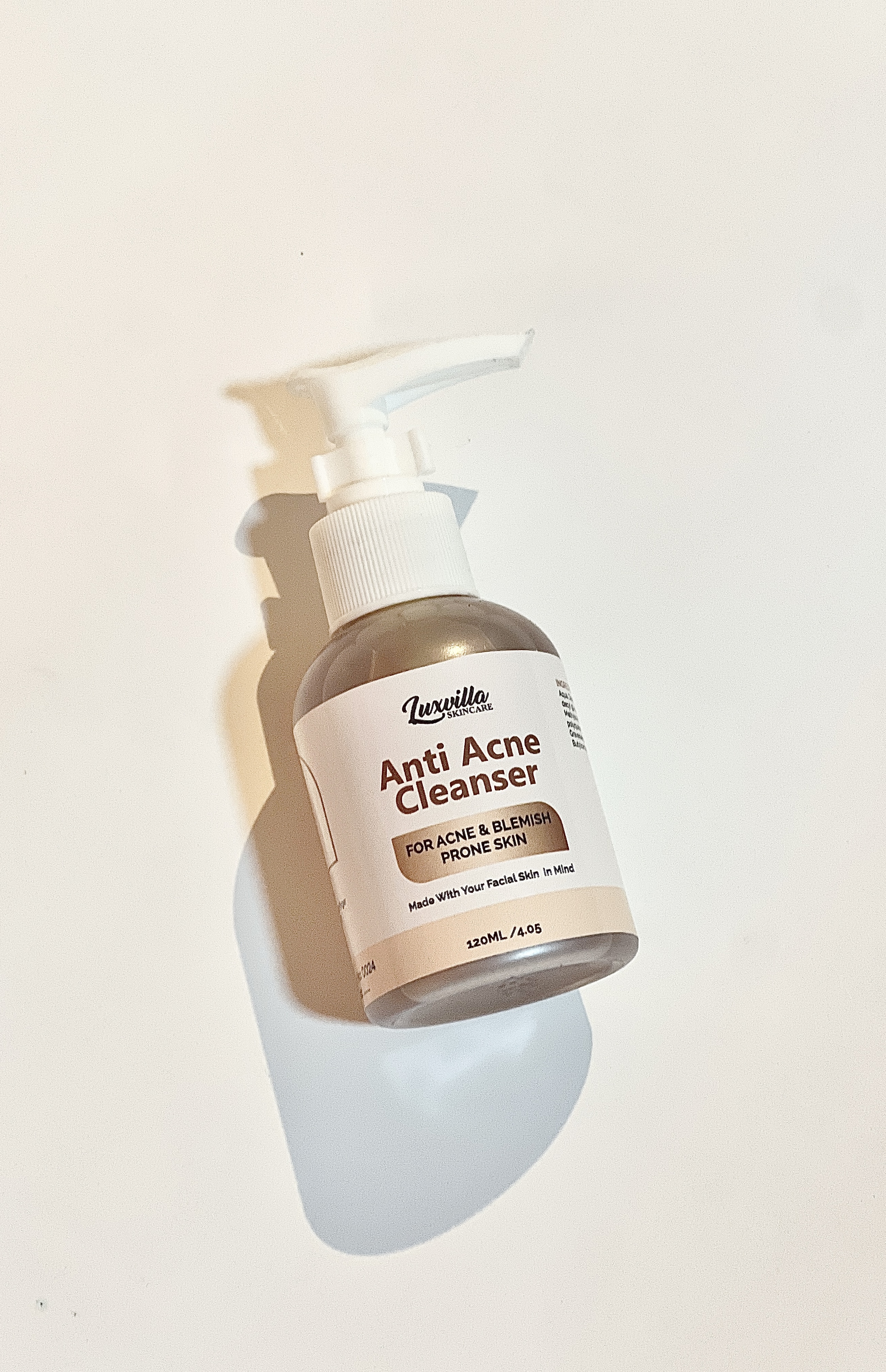 Anti acne face cleanser 